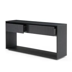 Flores Console Table - Black