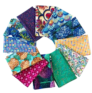 Florescence Fat Quarter Bundle - Sam Wilde for Free Spirit (12pcs)