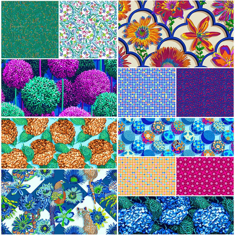 Florescence Fat Quarter Bundle - Sam Wilde for Free Spirit (12pcs)