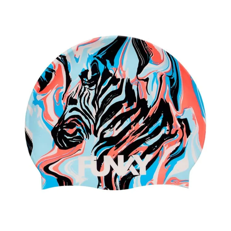 Funky Silicone Swim Cap-Free Spirit