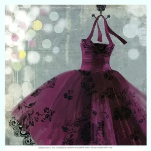 Fuschia Dress I