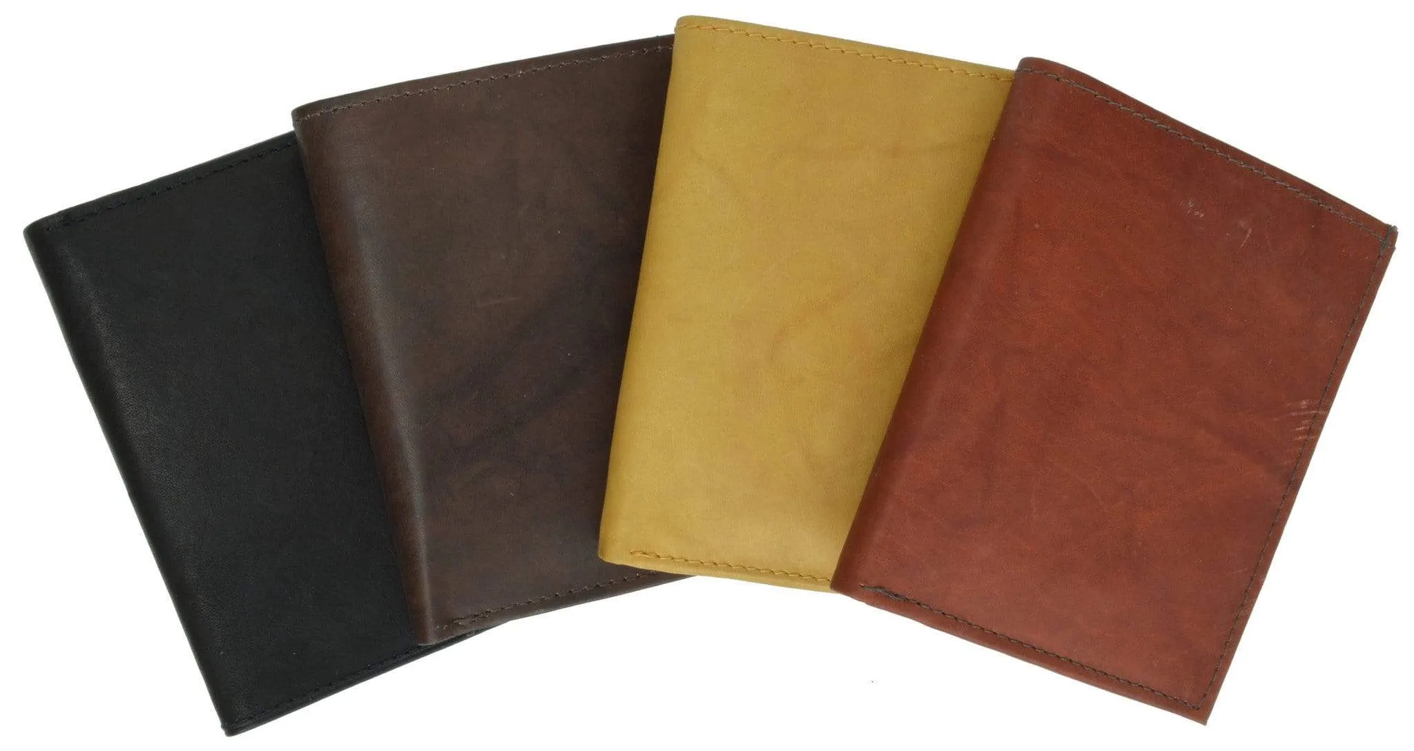 Genuine Leather Tall Bifold Card ID Holder Wallet 739 CF