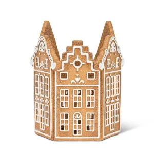 Gingerbread House Pillar Holder