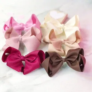 Girls Large Boutique Bow -  Set of 6 Party Bag Fillers