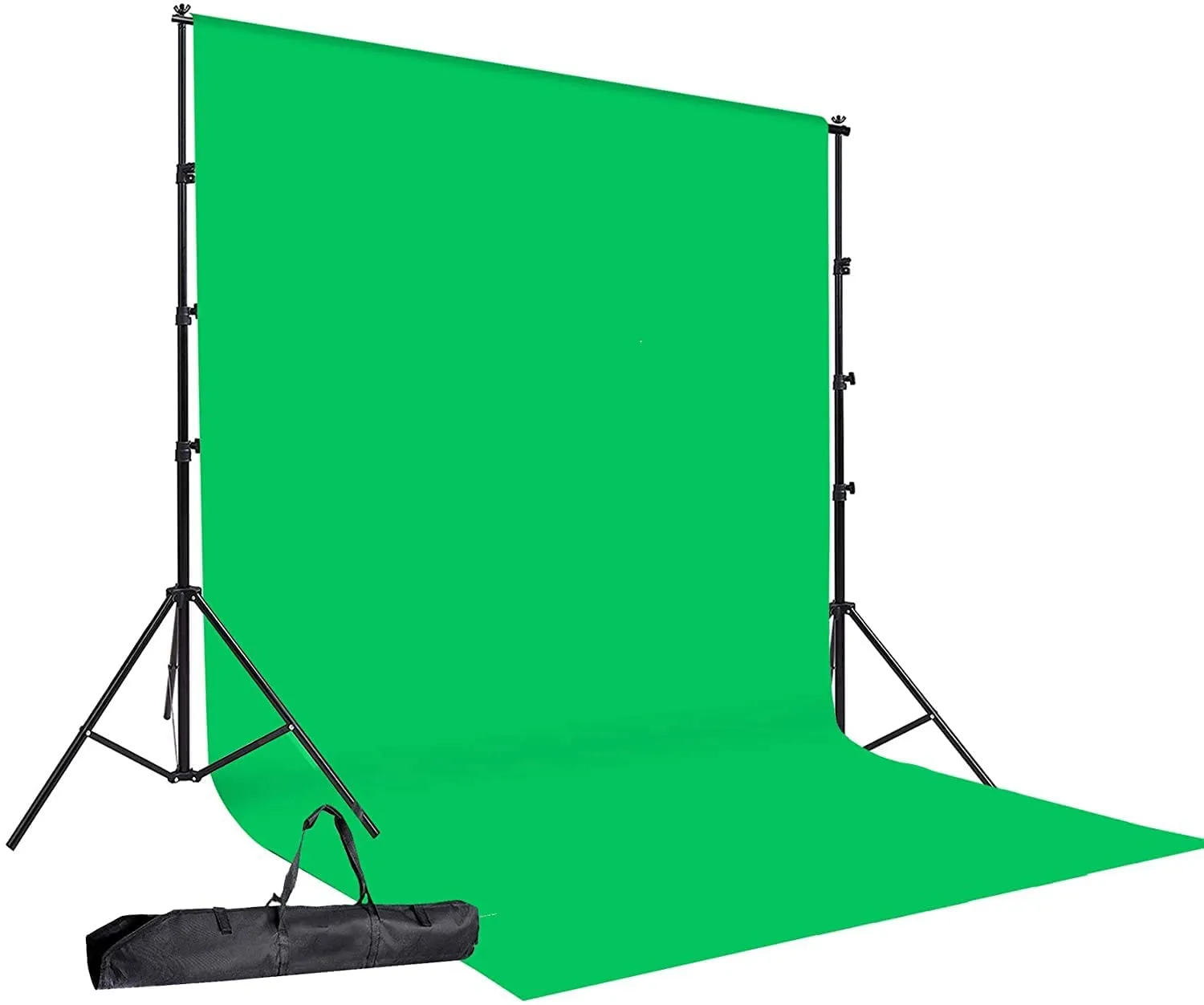 Green Screen Backdrop with Stand and Clips