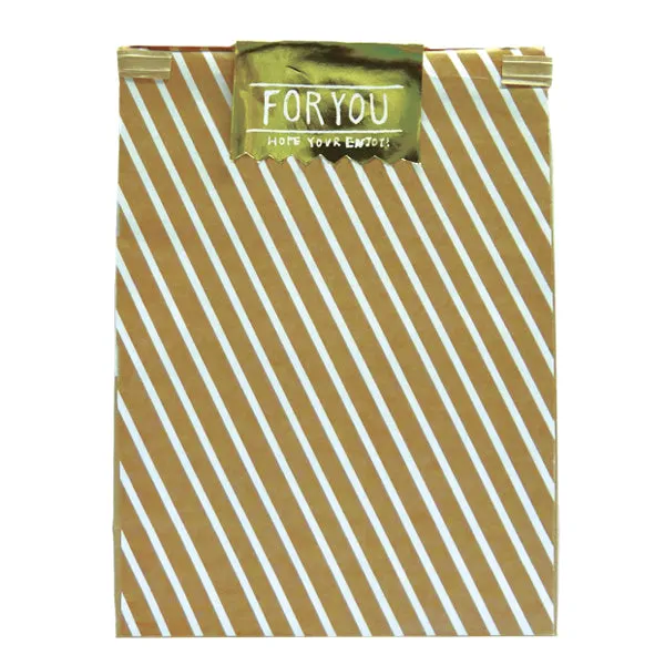 Greeting Life Brown Paper Bag Chic ATW-70