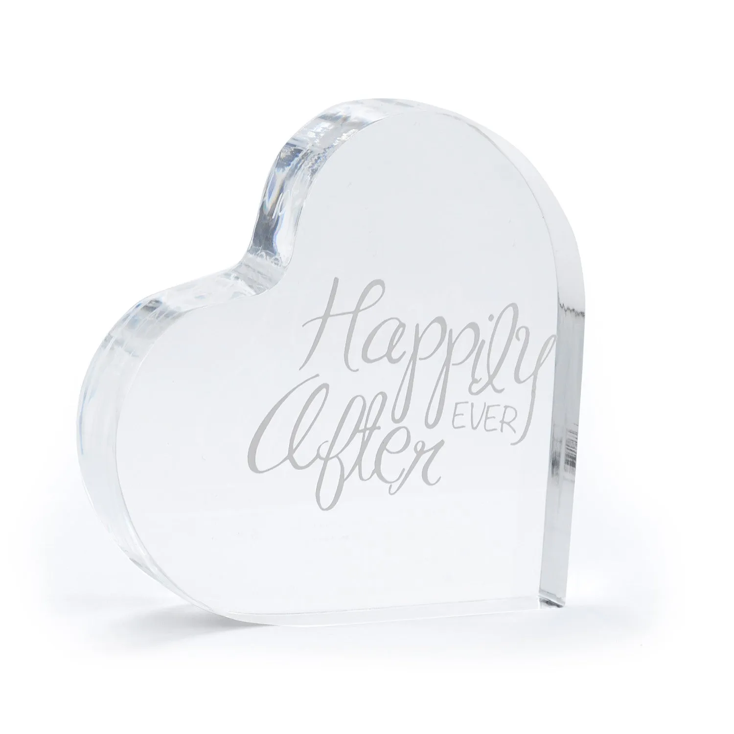 Happily Ever After Acrylic Wedding Cake Topper