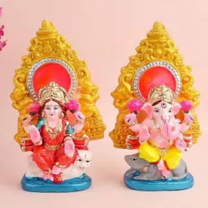 Harmony Lakshmi Ganesha Idol Set