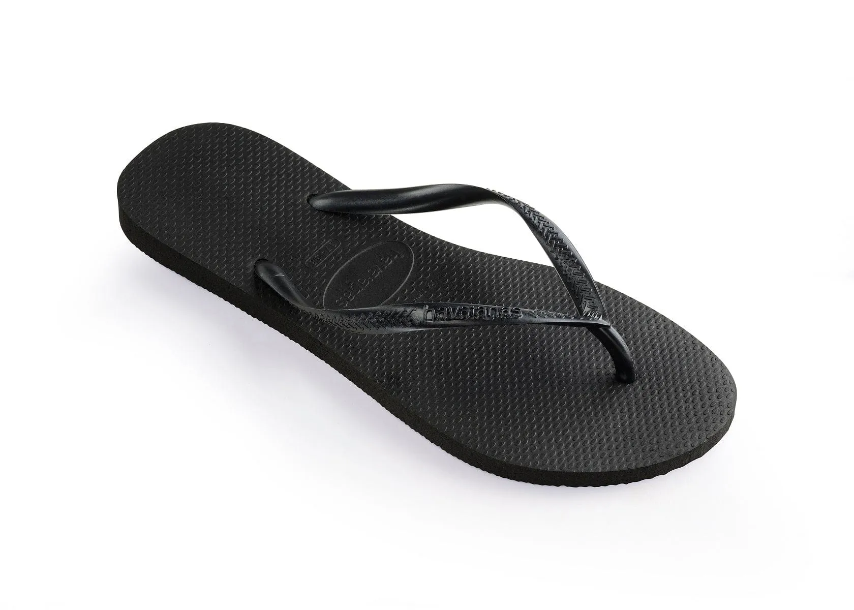 Havaianas Slim Fit Flip Flops Black