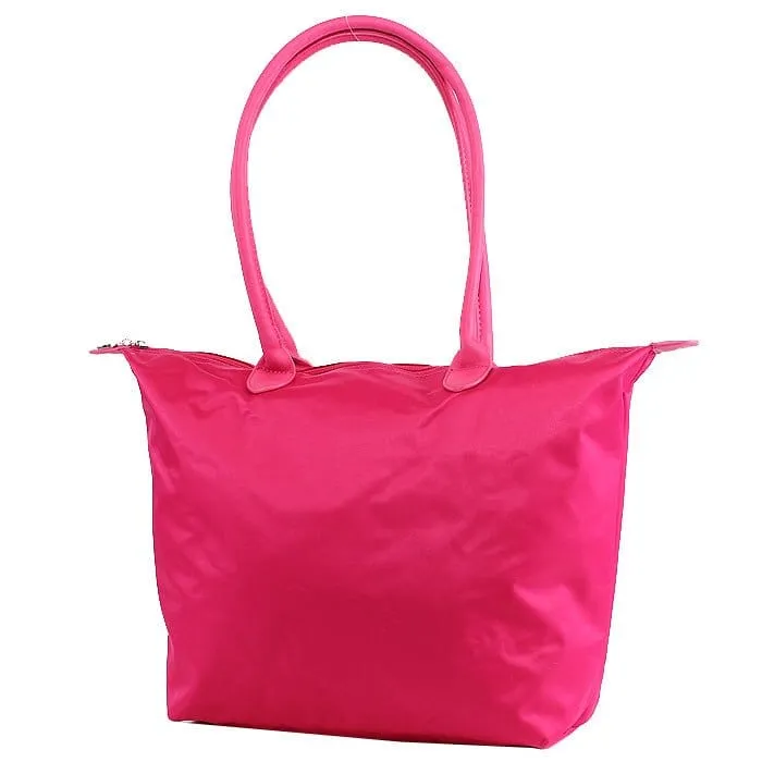 HD2186 17"Nylon Tote with Matching Handle Color