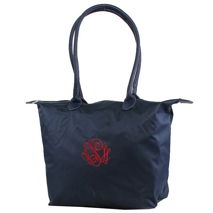 HD2186 17"Nylon Tote with Matching Handle Color