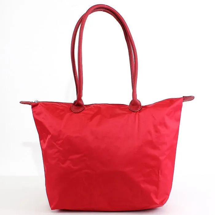 HD2186 17"Nylon Tote with Matching Handle Color