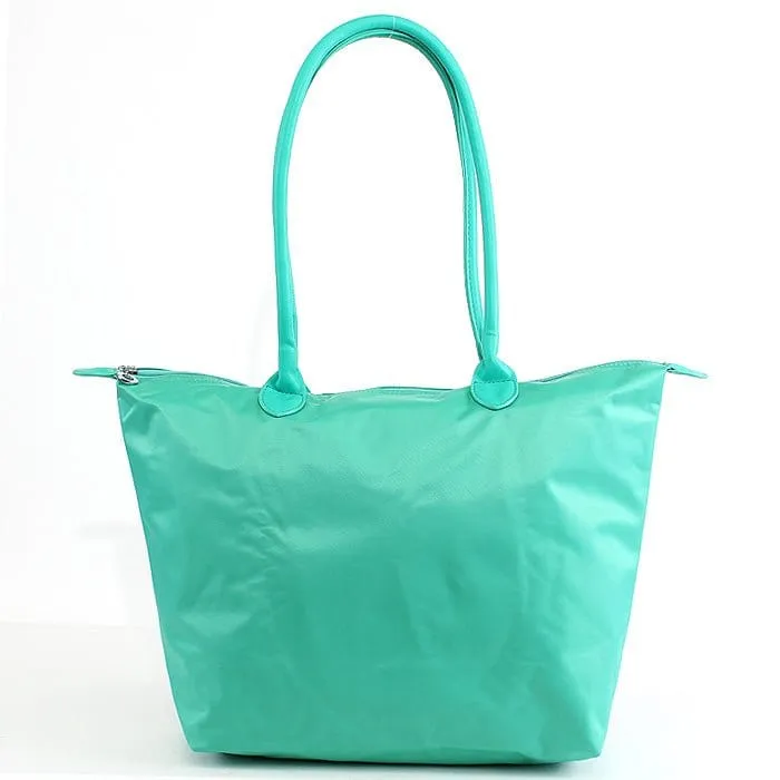 HD2186 17"Nylon Tote with Matching Handle Color