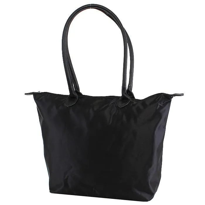 HD2186 17"Nylon Tote with Matching Handle Color