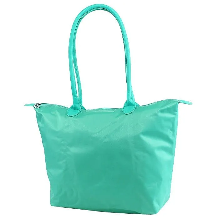 HD2186 17"Nylon Tote with Matching Handle Color