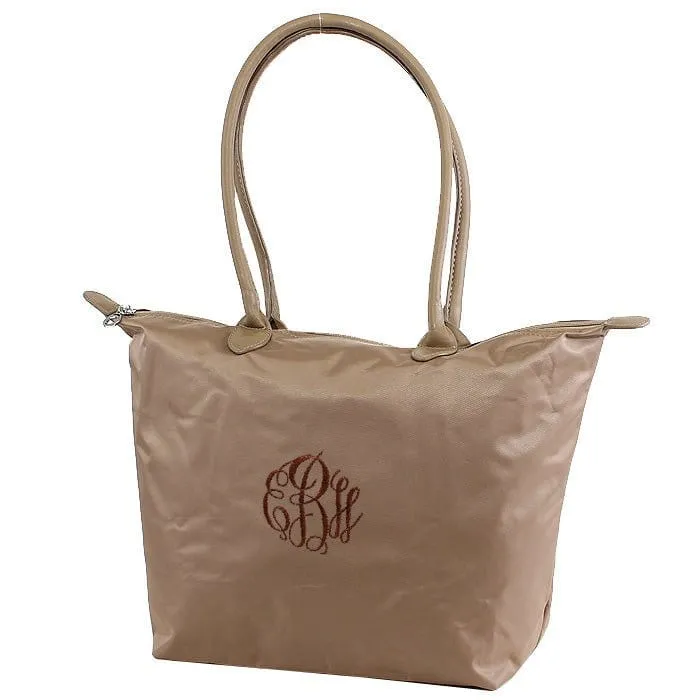 HD2186 17"Nylon Tote with Matching Handle Color