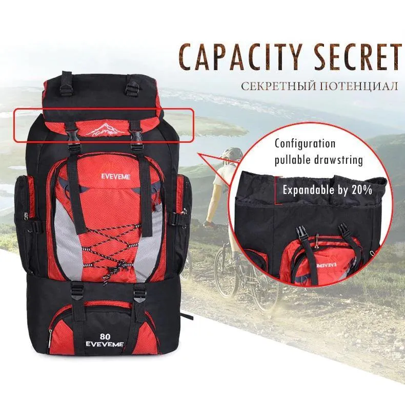 Hiking Camping Backpack 80l