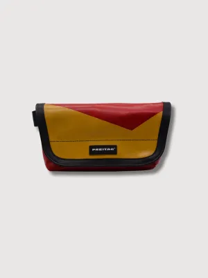 HIPBAG F40 JAMIE Yellow/Red IN USED TRUCK TARPS | FREITAG