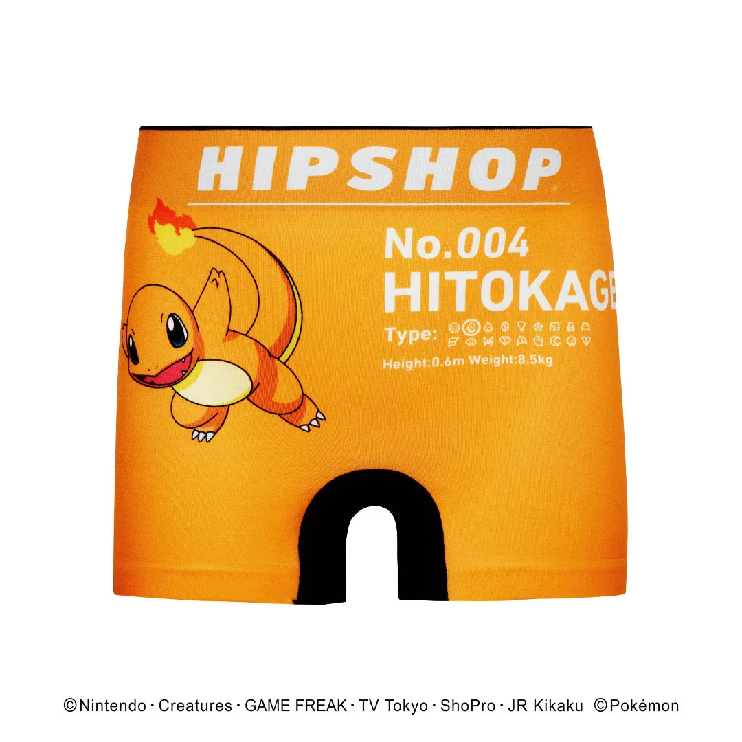 ＜ポケモン＞HITOKAGE/ヒトカゲ　アンダーパンツ　キッズ　ポリエステルタイプ