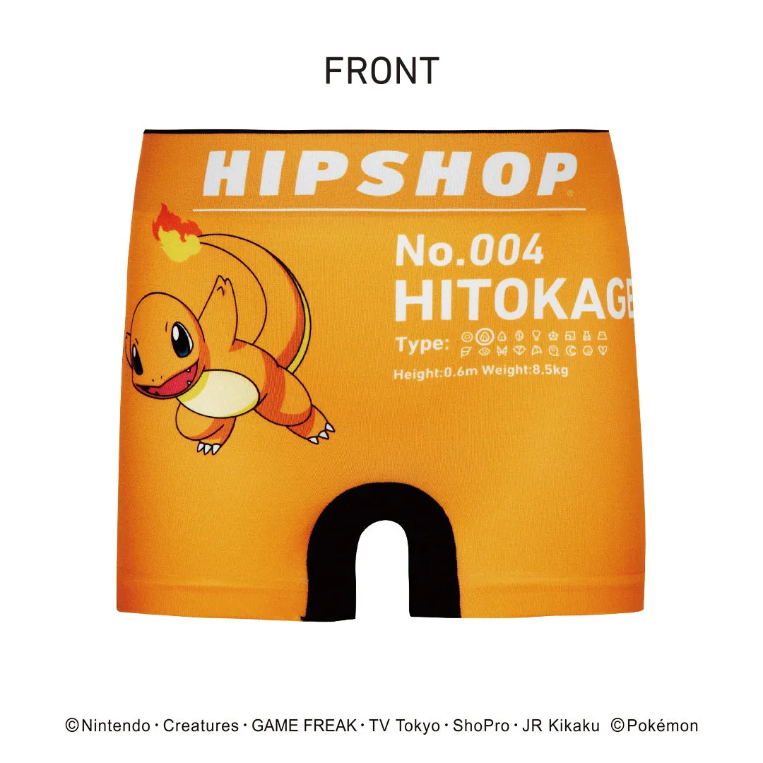 ＜ポケモン＞HITOKAGE/ヒトカゲ　アンダーパンツ　キッズ　ポリエステルタイプ