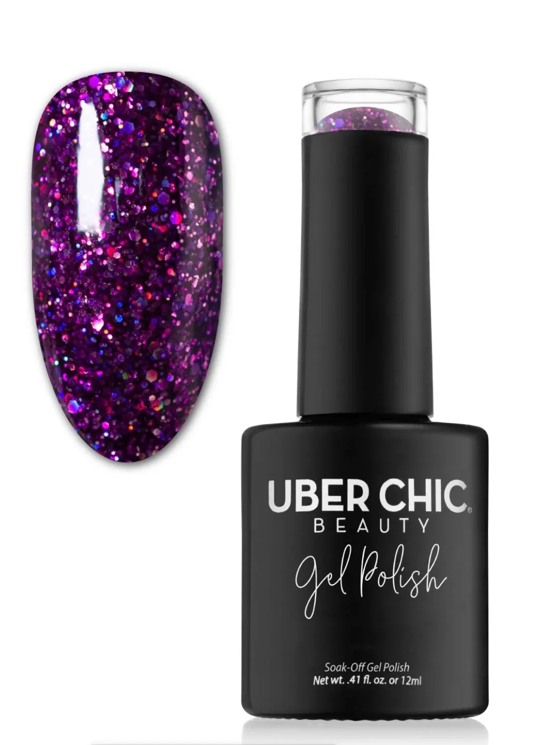 I Put A Spell On You - Glitter Gel Polish - Uber Chic 12ml