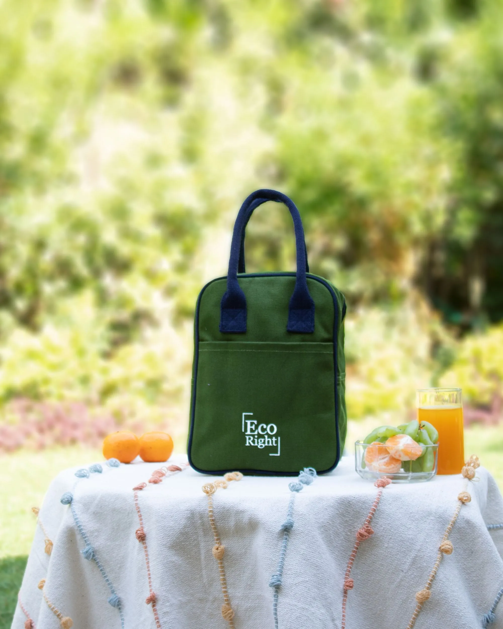 Insulated Lunch Bag - Green