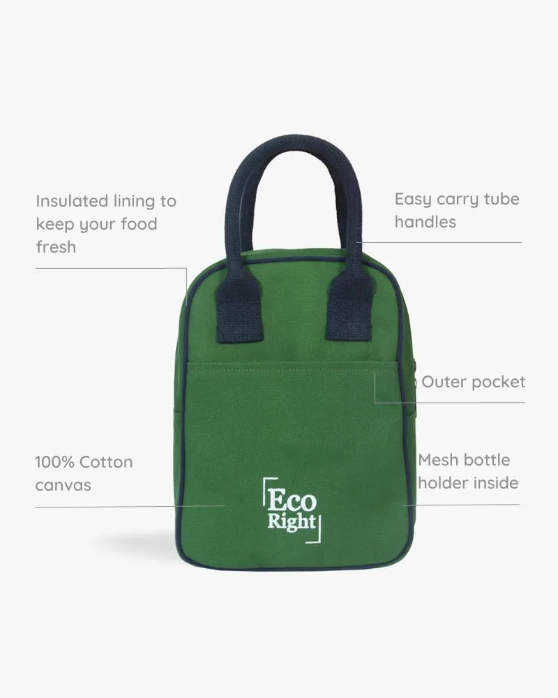 Insulated Lunch Bag - Green