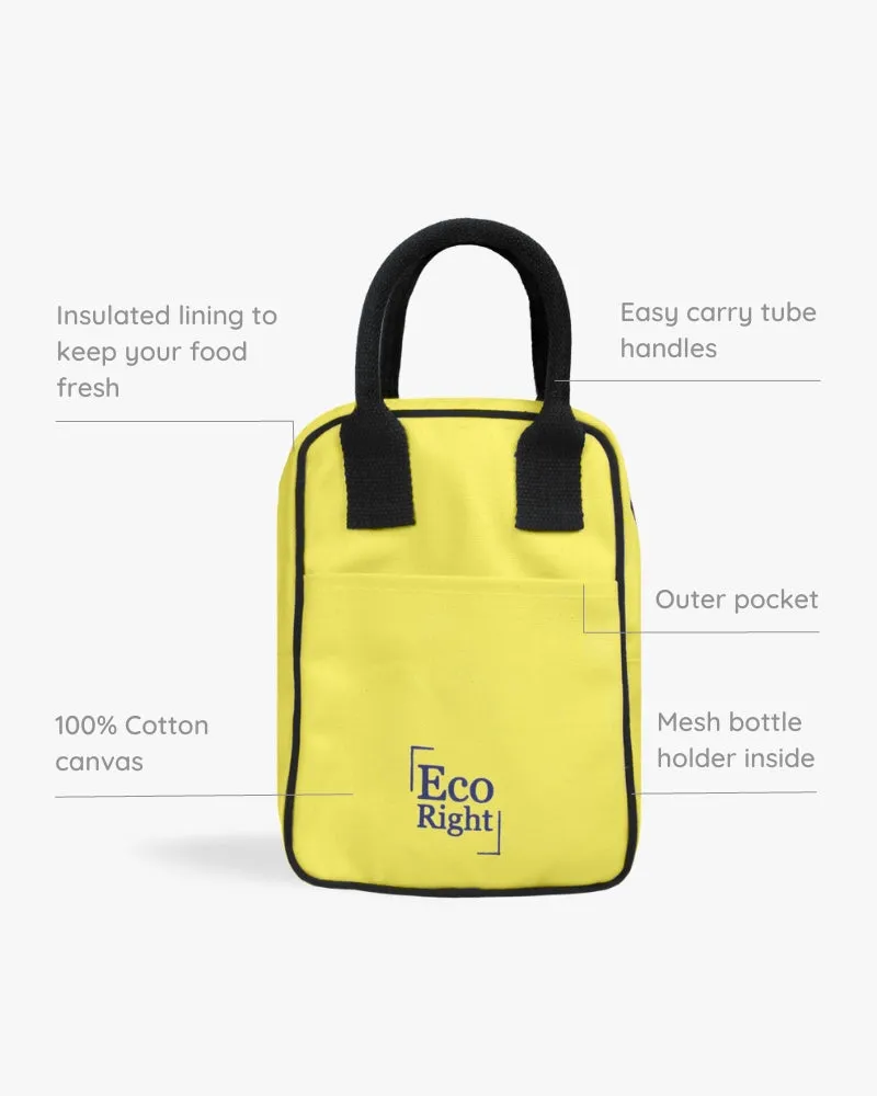 Insulated Lunch Bag - Yellow