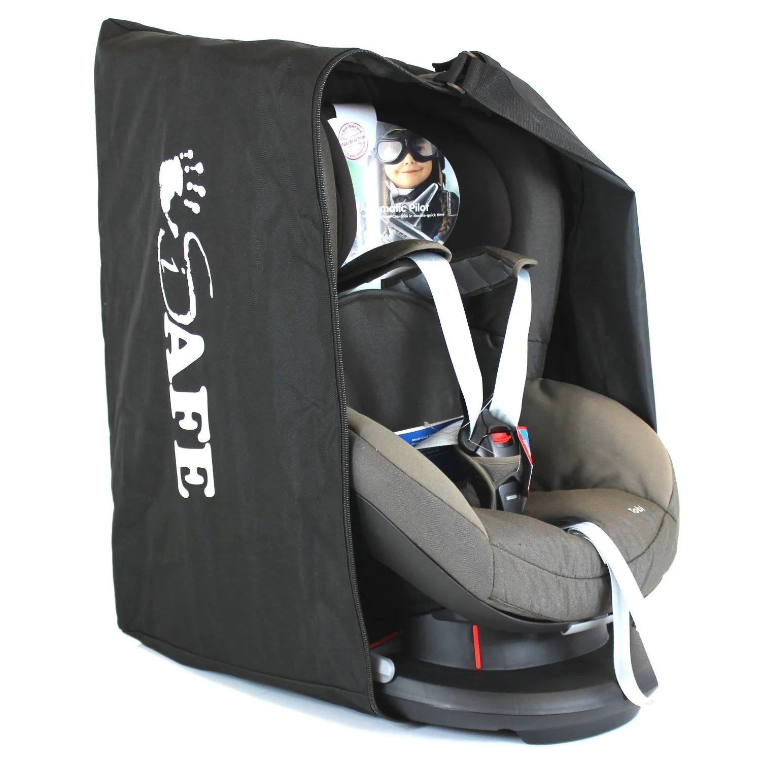 iSafe Carseat Travel / Storage Bag For Britax Trifix Car Seat (Chilli Pepper)