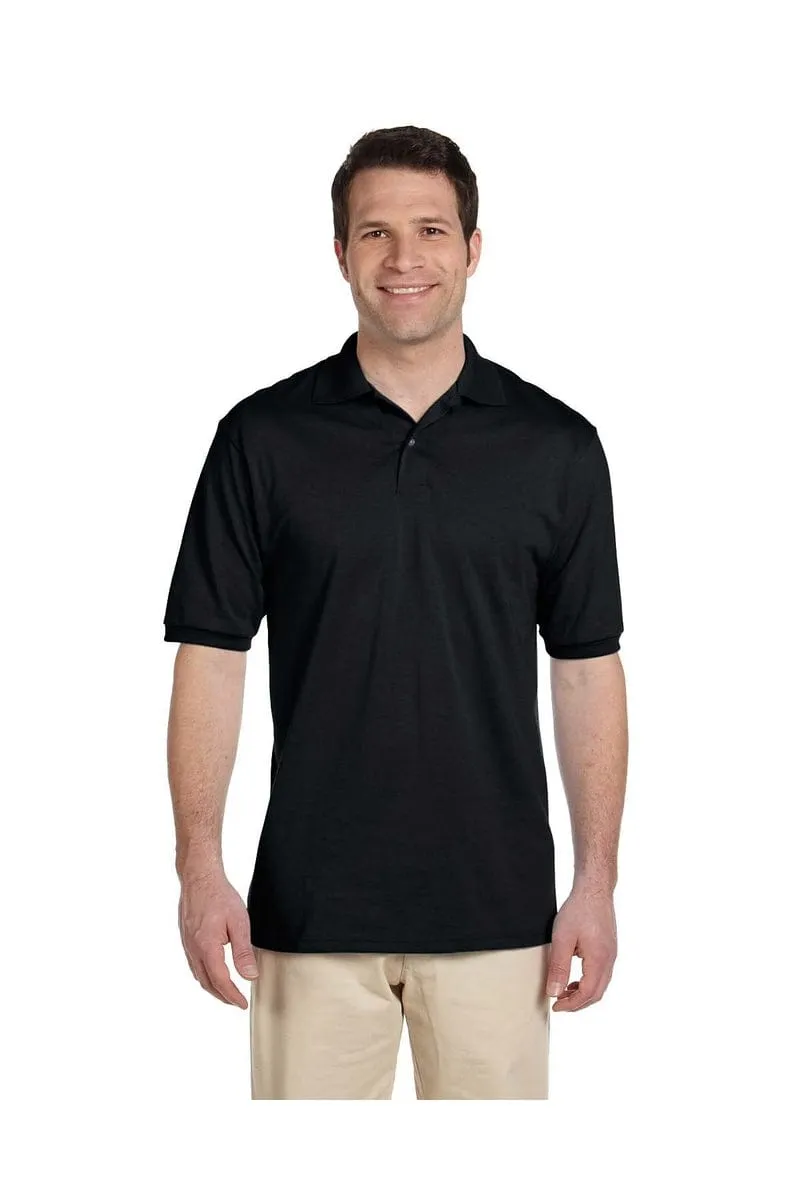 Jerzees 437: Adult 5.6 oz. SpotShield(tm) Jersey Polo, Basic Colors