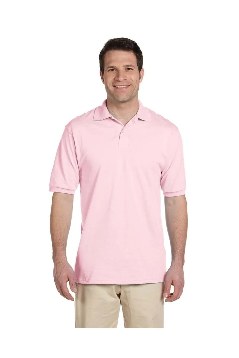 Jerzees 437: Adult 5.6 oz. SpotShield(tm) Jersey Polo, Basic Colors