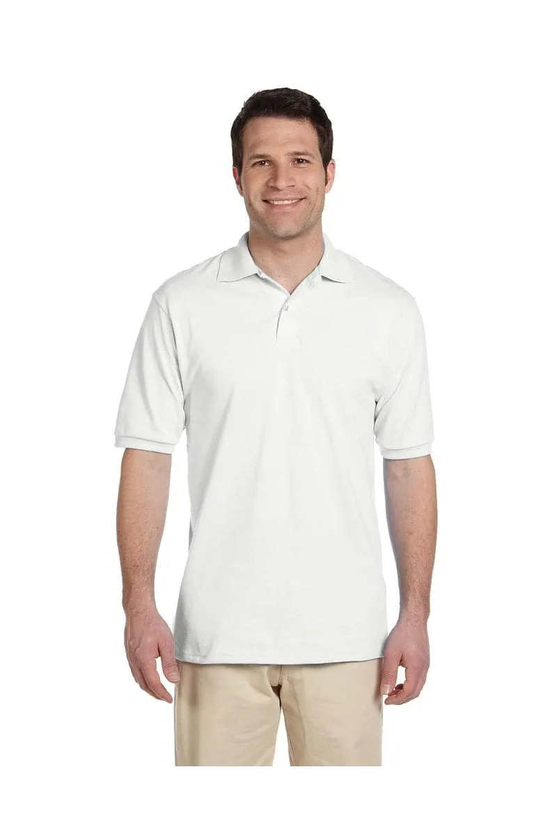 Jerzees 437: Adult 5.6 oz. SpotShield(tm) Jersey Polo, Basic Colors