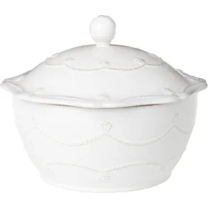 Juliska Berry and Thread Sm Covered Casserole Whitewash