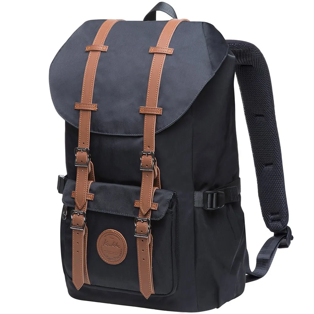 KAUKKO Backpack for city trips, EP5-11 ( Black / 19.7L )