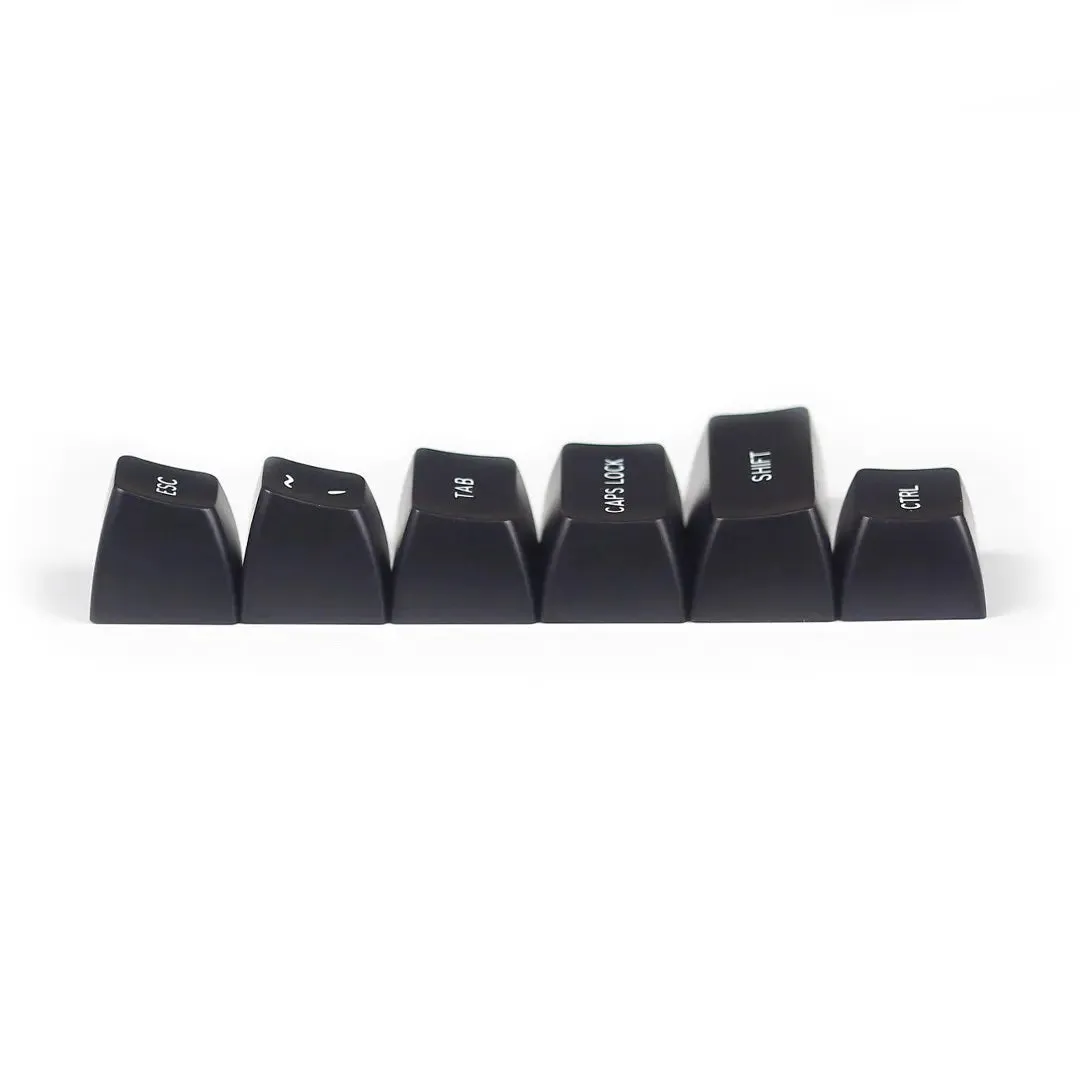 KBDFans Maxkey Black Doubleshot Keycaps