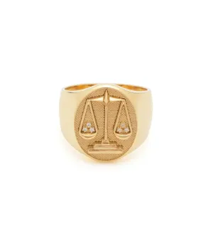 Libra - Astrology : Classic Signet