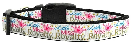 Little Miss Royalty Nylon Dog Collar Xs