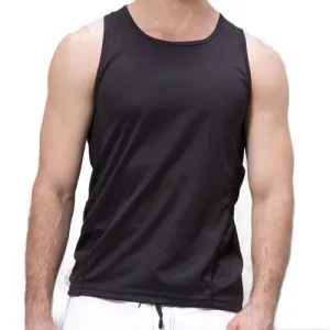 Logo Breathable Polyester Singlet