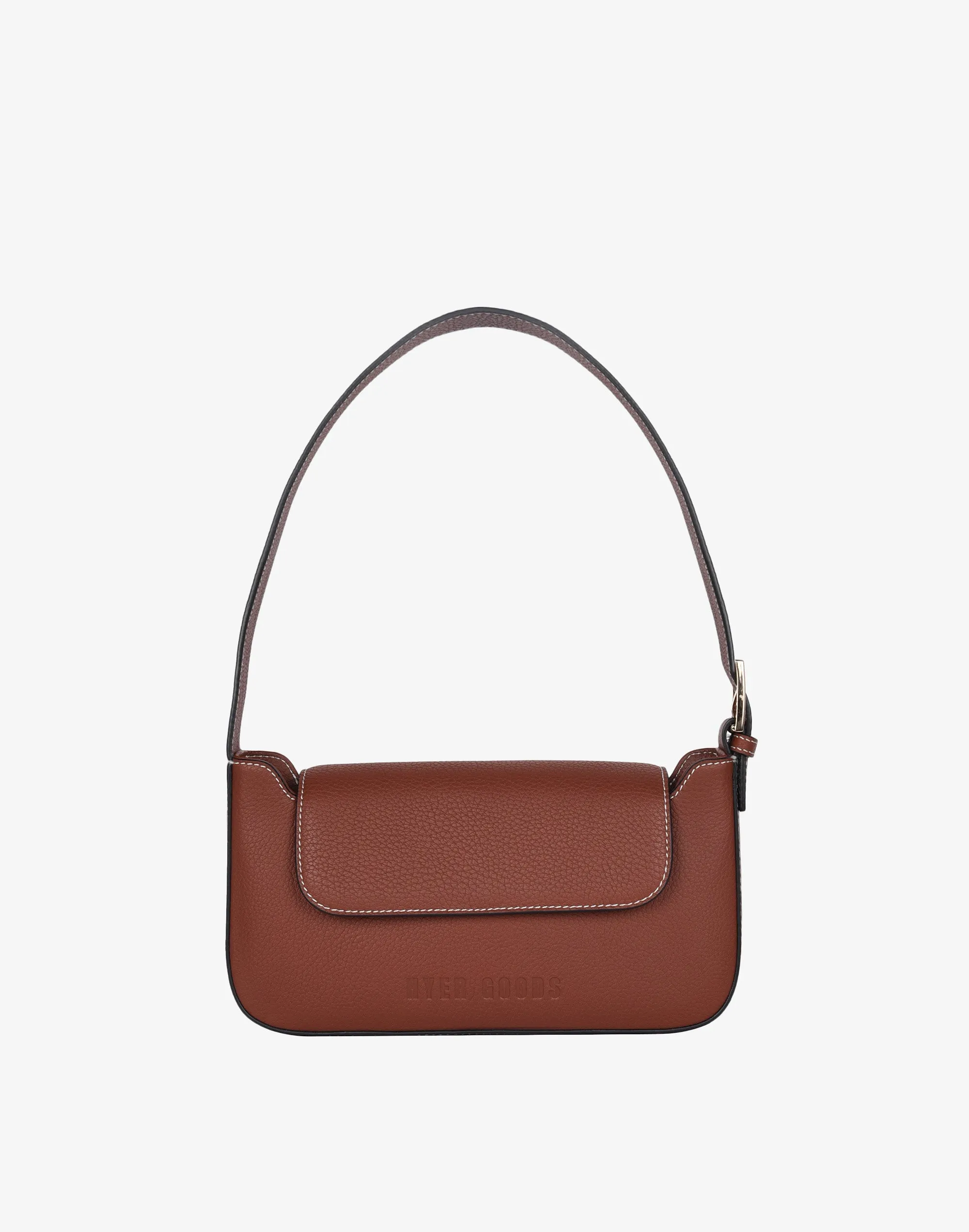 Luxe Buckle Shoulder Bag