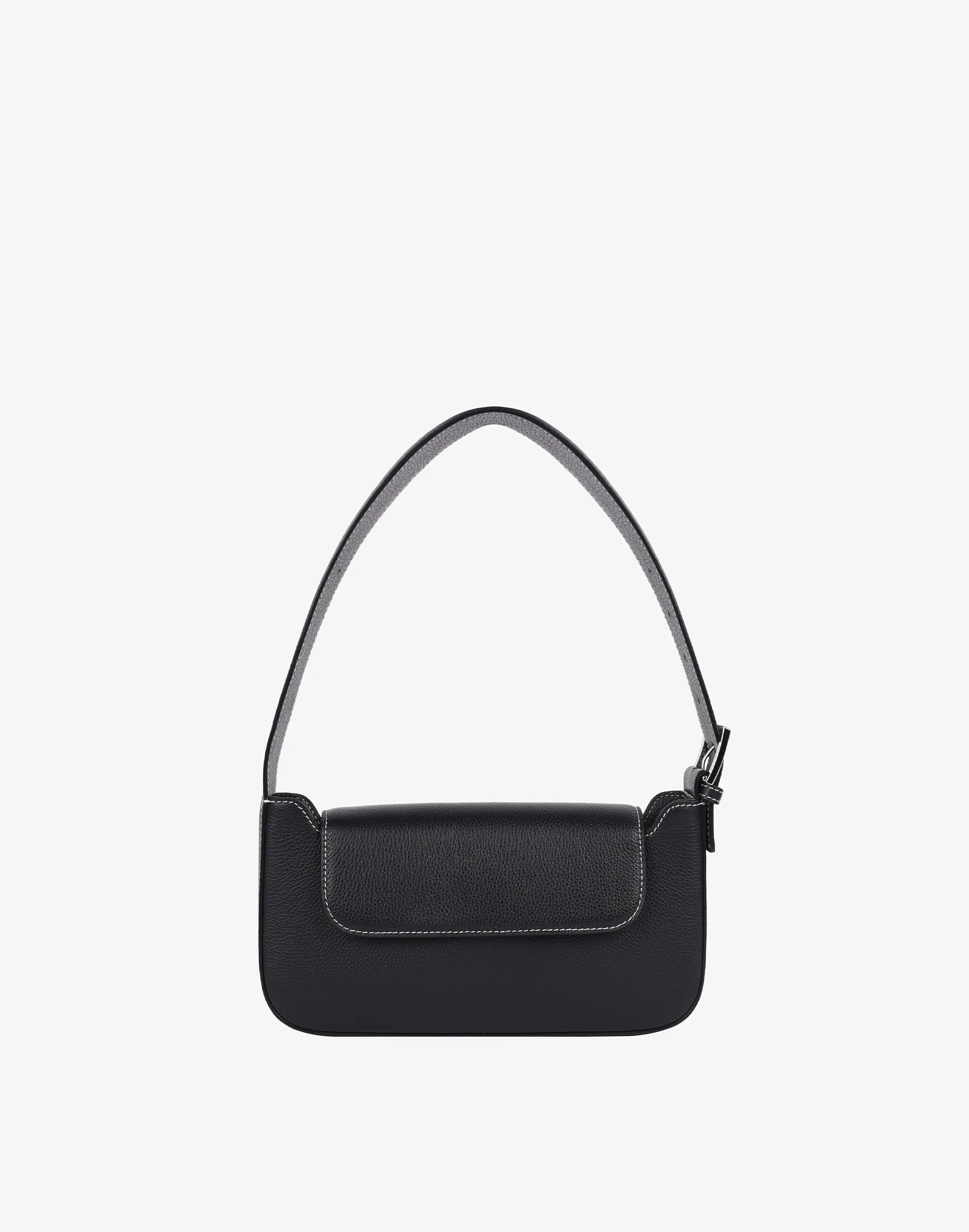 Luxe Buckle Shoulder Bag