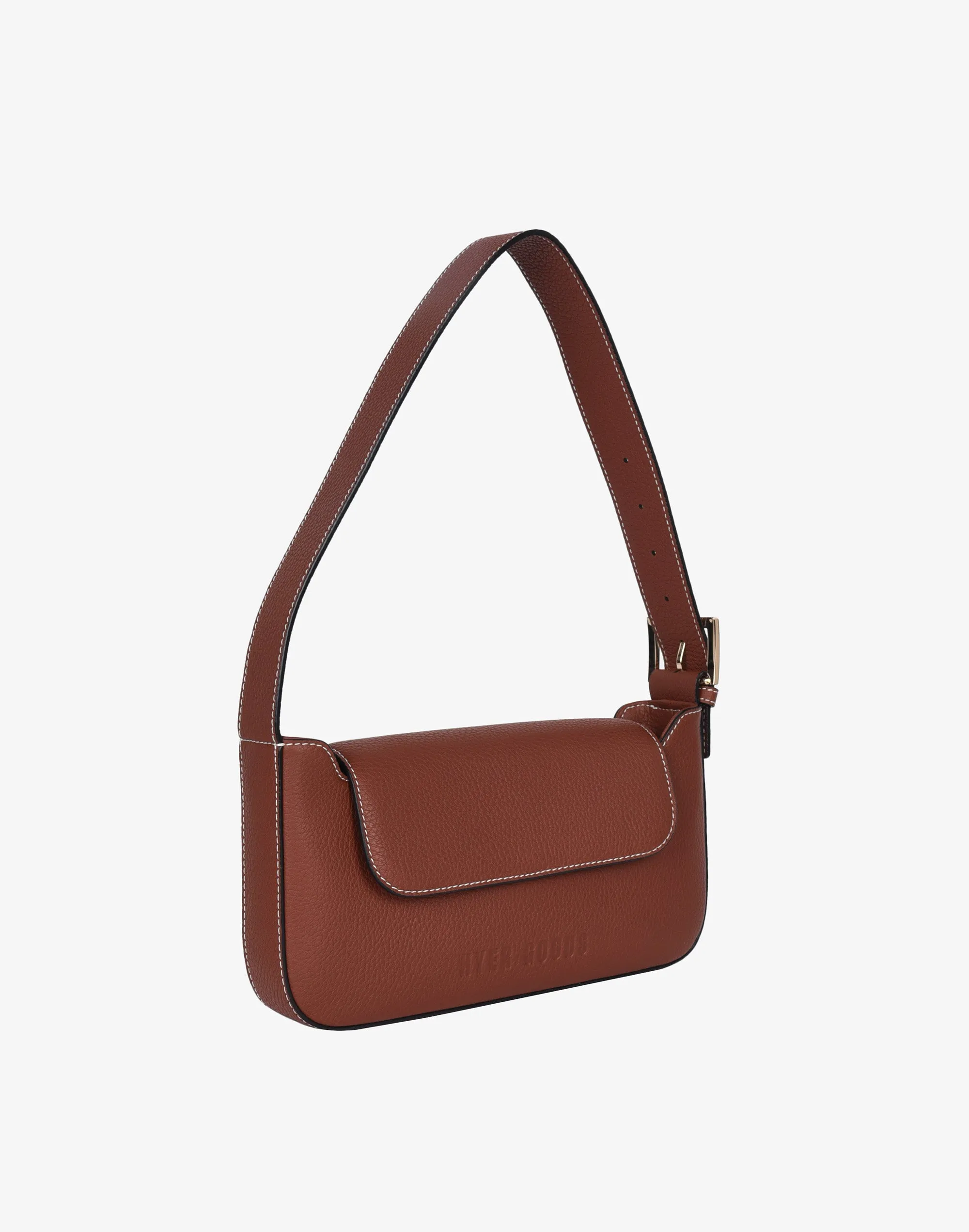 Luxe Buckle Shoulder Bag