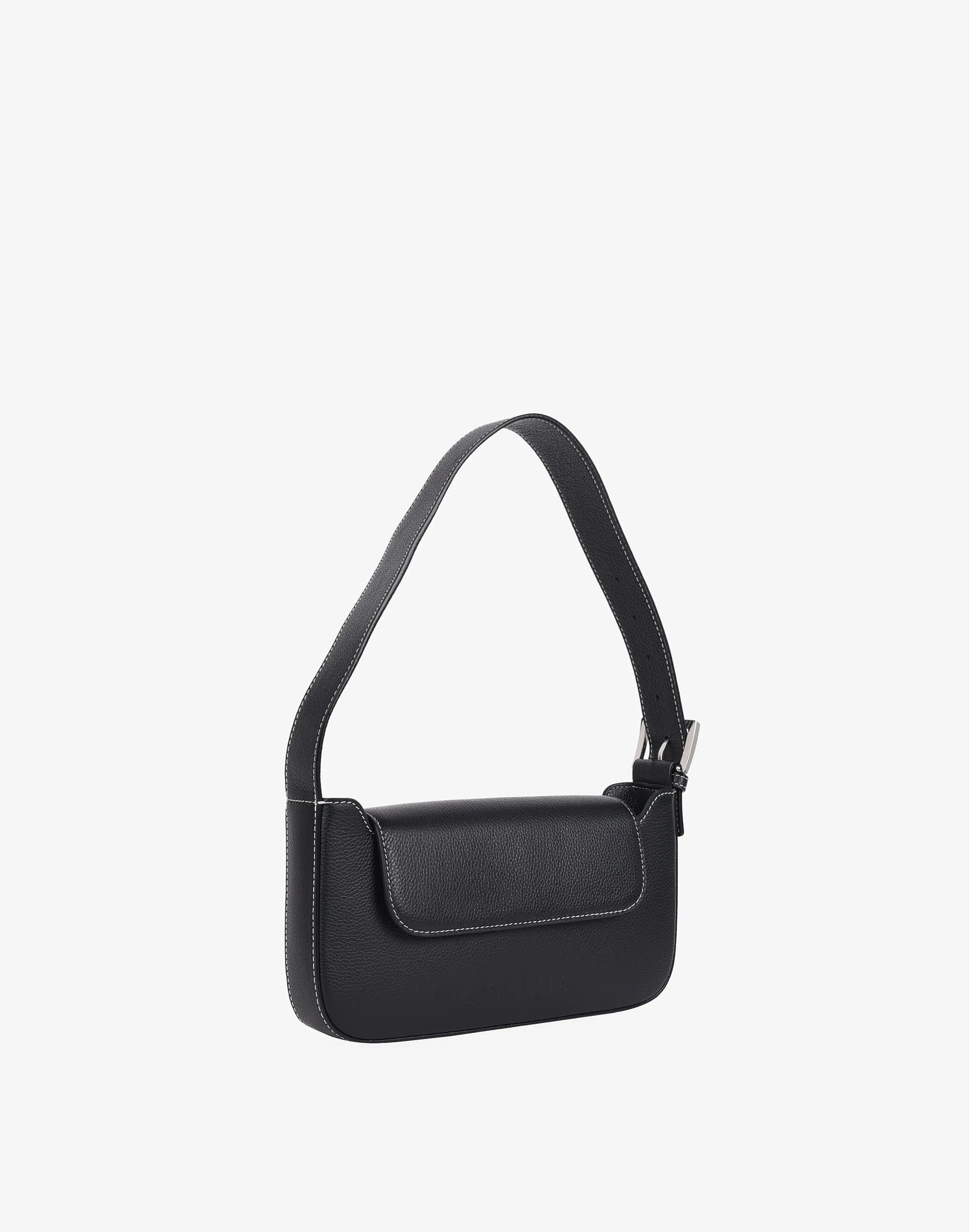 Luxe Buckle Shoulder Bag