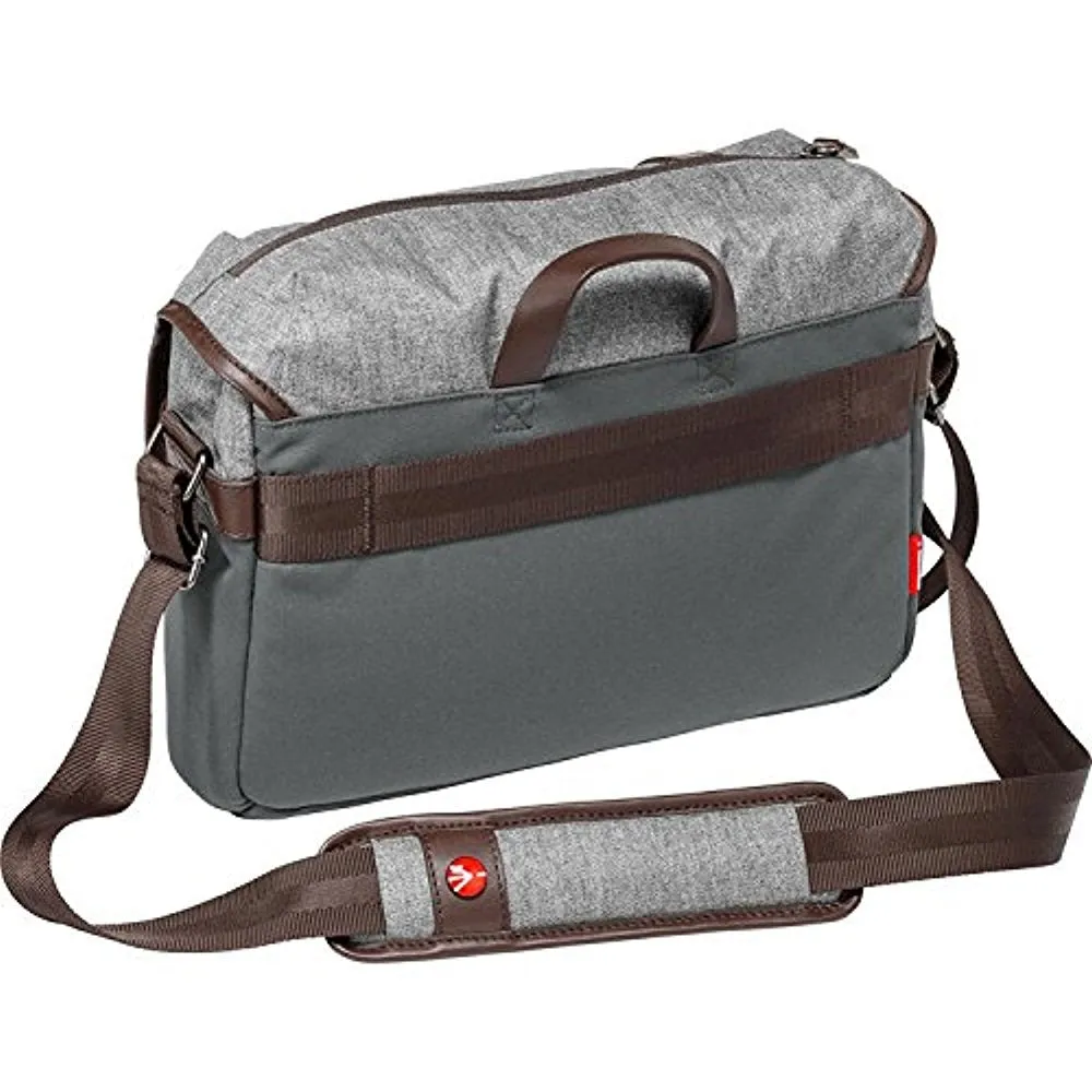 Manfrotto Windsor Camera Messenger Bag | Small, Gray