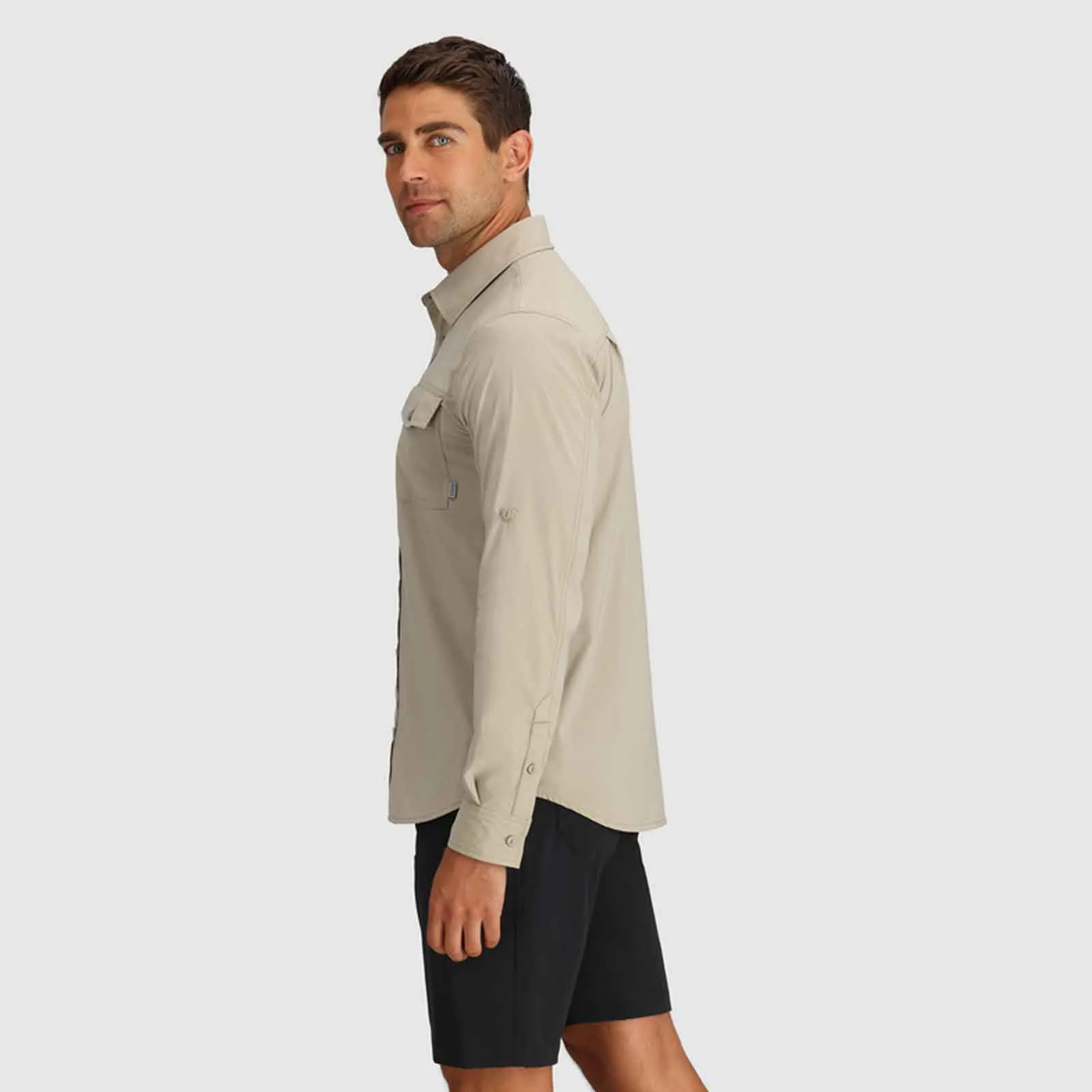 Mens Way Station Long Sleeve Shirt