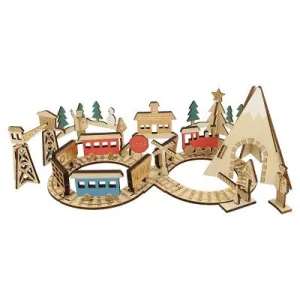 Meri Meri Wooden Train Advent Calendar