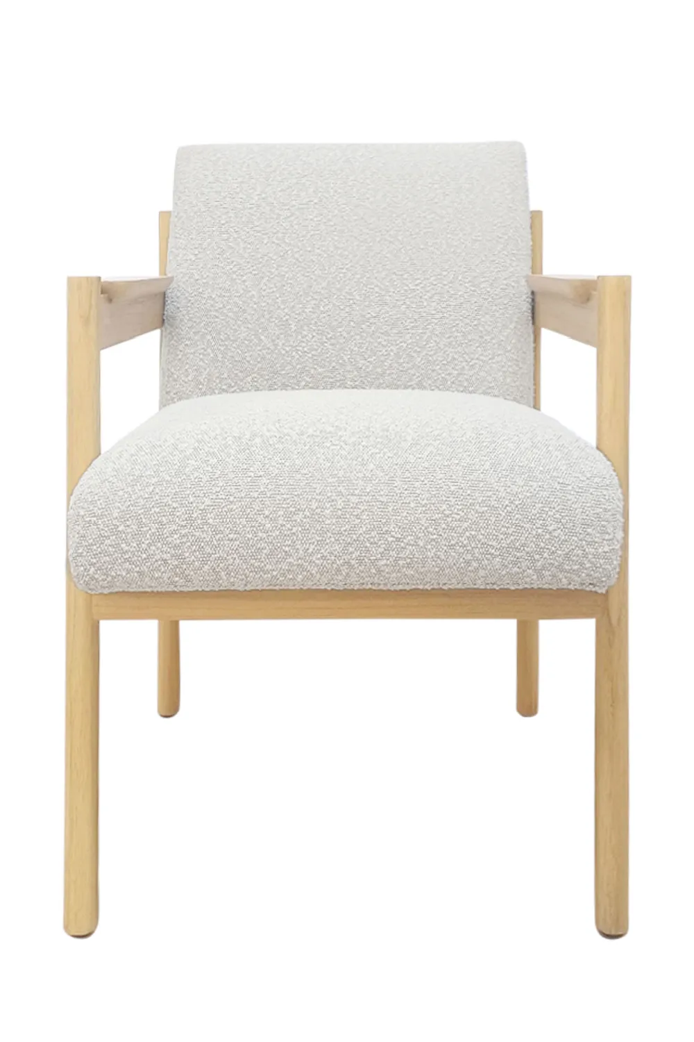 Minimalist Upholstered Dining Armchair | Versmissen Casca