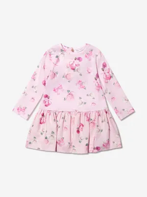 Monnalisa Baby Girls Rose Print Dress