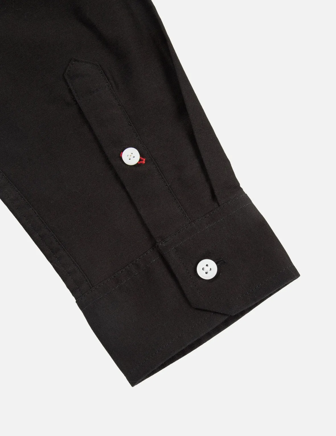 Multi-Pocket and Logo Patch Embroidered Relax Fit Shirt