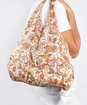 Mushrooms Medium Reusable Bag