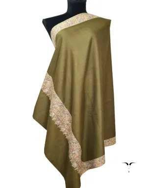 Natural Embroidery Pashmina Shawl 7737